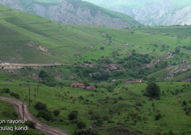 Laçının Ağbulaq kəndindən görüntülər -