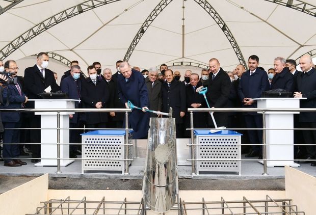 Azərbaycan və Türkiyə Prezidentləri Zəngilan rayonunda “Dost Aqropark”ın təməlini qoyublar