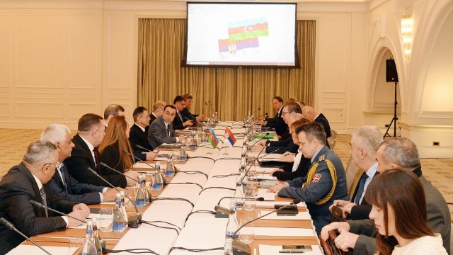 Mədət Quliyev Serbiya Prezidenti ilə görüşdü
