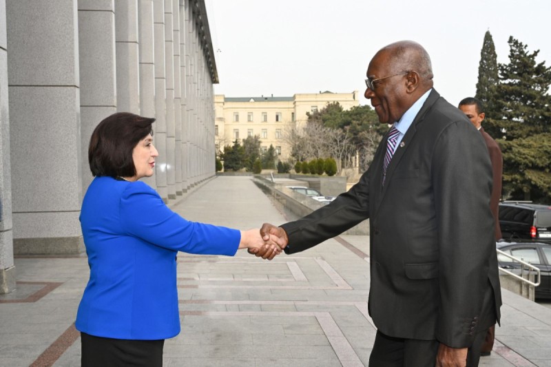 Sahibə Qafarova Kubanın vitse-prezidenti ilə görüşdü