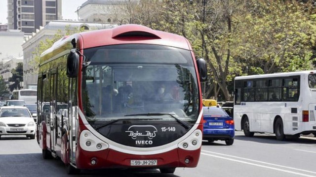 172 avtobusun hərəkət intervalında gecikmələr var