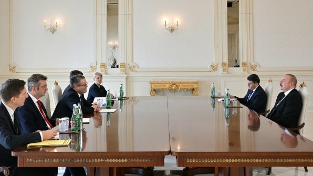 Prezident Tobias Lindneri qəbul edib