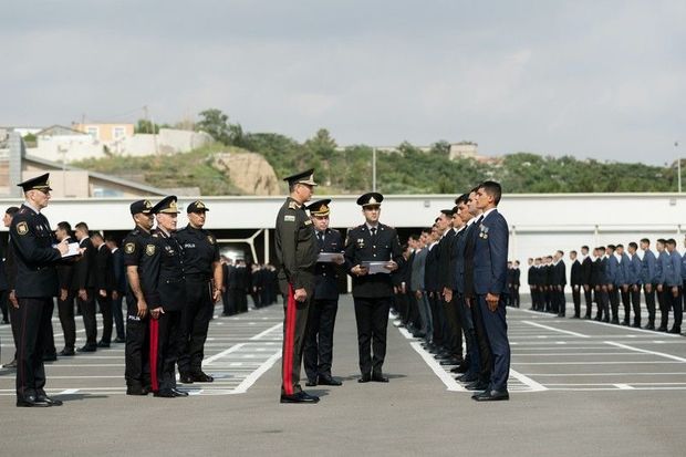 Vətən müharibəsinin daha 29 iştirakçısı polis orqanlarında xidmətə qəbul olunub