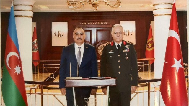 Azərbaycan səfiri Türkiyənin Baş Qərargah rəisi ilə görüşdü