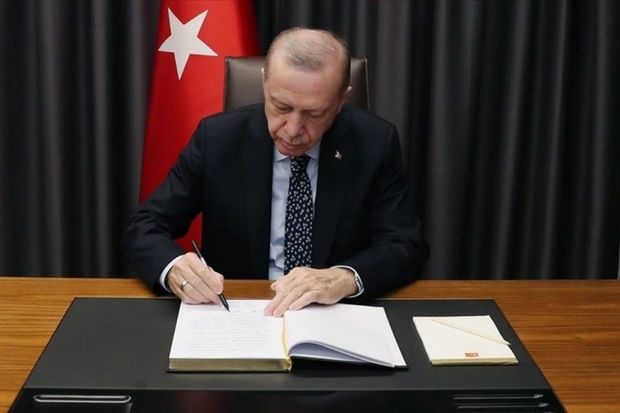 Ərdoğan Türkiyə ilə Azərbaycan arasında imzalanan müqaviləni təsdiqləyib
