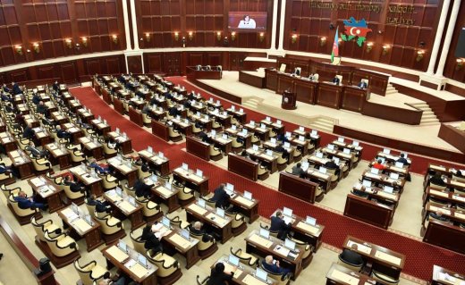 Milli Məclisin sonuncu iclasının gündəliyi