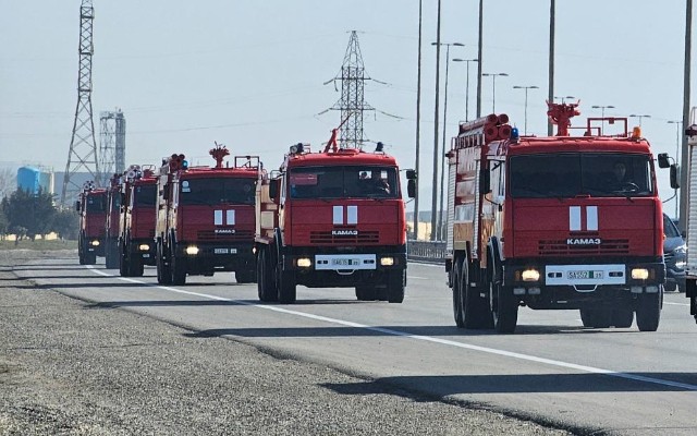 FHN Qırğızıstana təmənnasız olaraq maddi-texniki yardım göndərdi