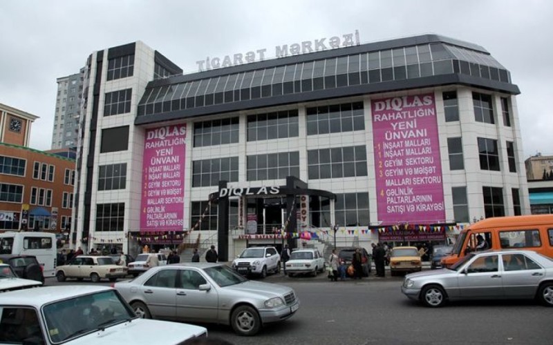 "Diqlas"ın yerində yeni ticarət mərkəzi tikiləcək