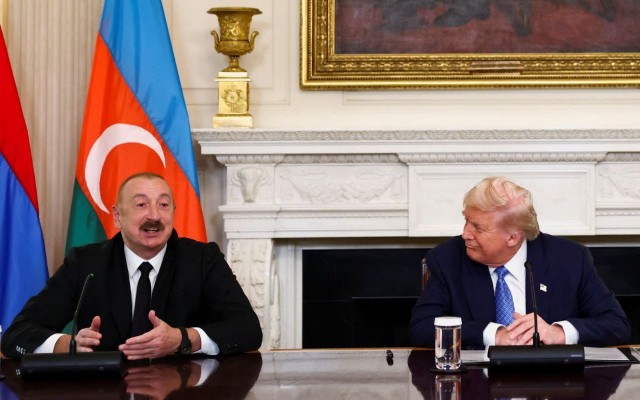 Trampın səfər sualına İlham Əliyevdən