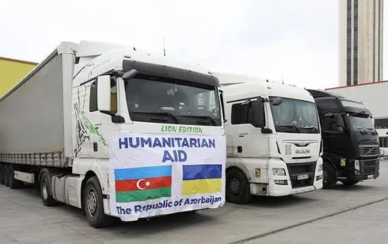 Ukraynaya humanitar yardım göndərildi