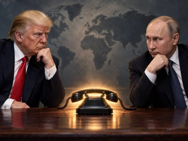 Tramp Putinlə danışdı - Dizellə bağlı razılaşma əldə etdilər xəbəri üçün şəkil